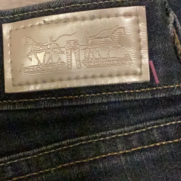 Womens Sliver label Levis Jeans dark denim rInse SKINNY W28 32L - Picture 5 of 10